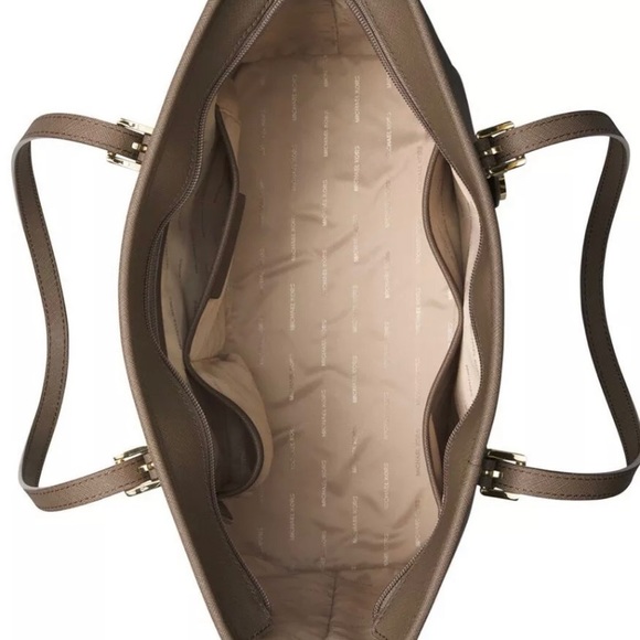 Michael Kors tote dark dune NWT! - Picture 5 of 6